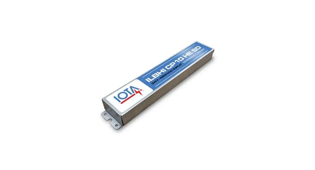 Iota Ilblp Cp15 He Sd Emergency Led Driver Instruction Manual