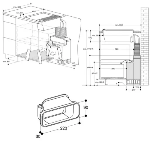 GAGGENAU VL200120 200 Series Vario Downdraft Ventilation - Figure 5