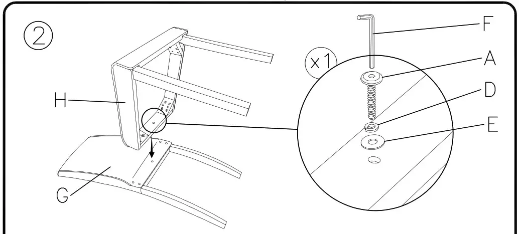 ASHLEY D25001 Kimonte Dining Chai - Product Overview 3