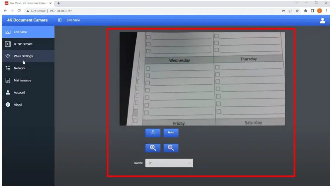 QOMO QPC100W Smart Document Camera - FIGURE 8