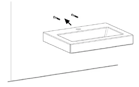 intellinet AQE-ENV-103-WH Envoy Wall Mounted One Hole Wash Basin 6