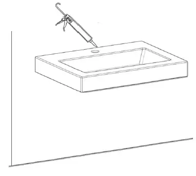 intellinet AQE-ENV-103-WH Envoy Wall Mounted One Hole Wash Basin 8