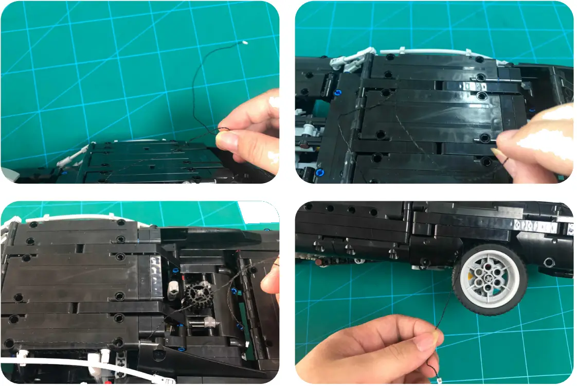 GAME OF BRICKS 42111 Light Kit for Fast and Furious Dom’s Dodge Charger - fig 12