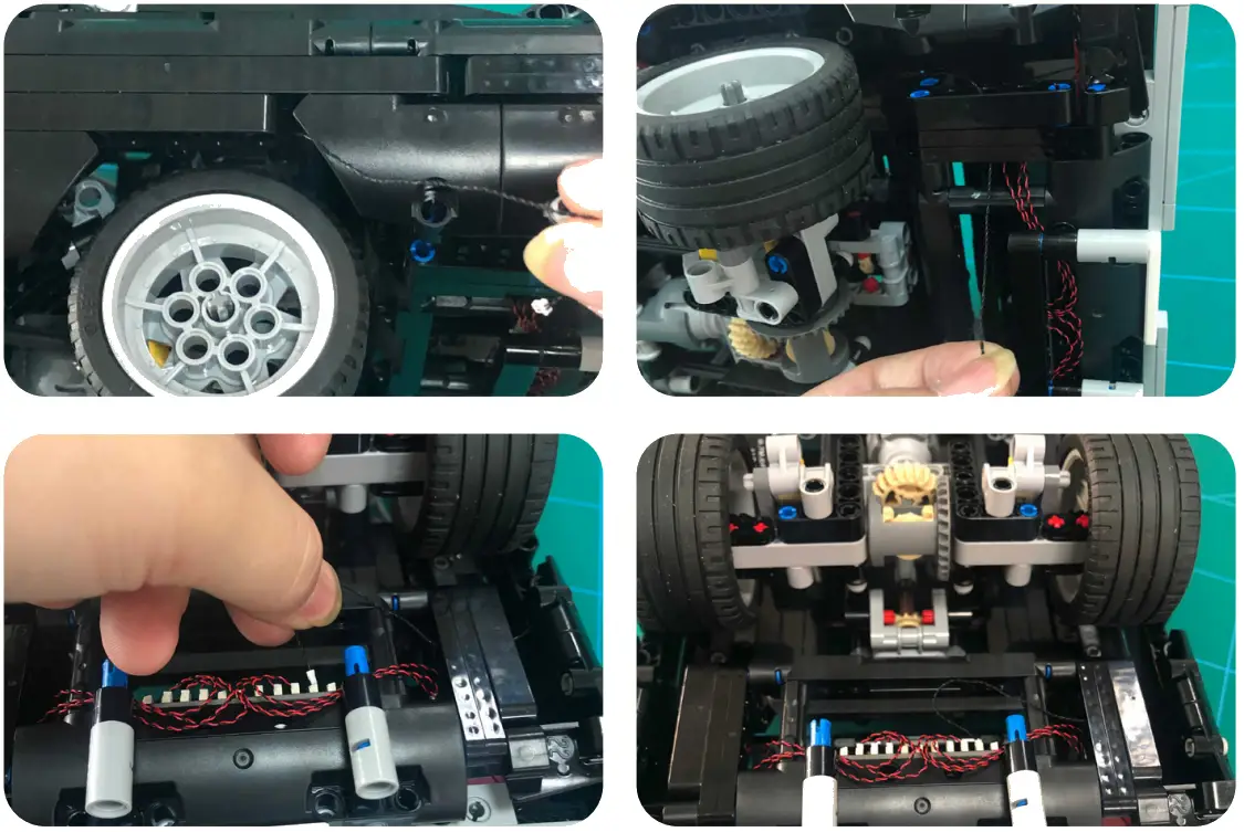 GAME OF BRICKS 42111 Light Kit for Fast and Furious Dom’s Dodge Charger - fig 13