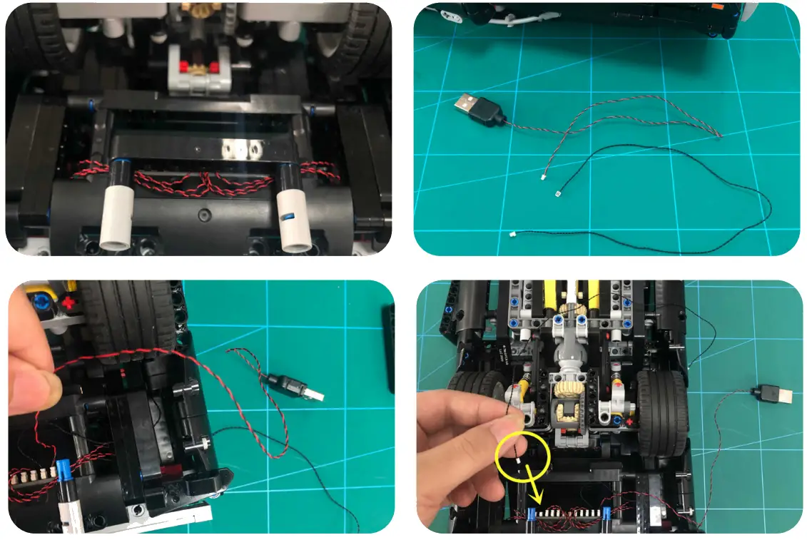 GAME OF BRICKS 42111 Light Kit for Fast and Furious Dom’s Dodge Charger - fig 14