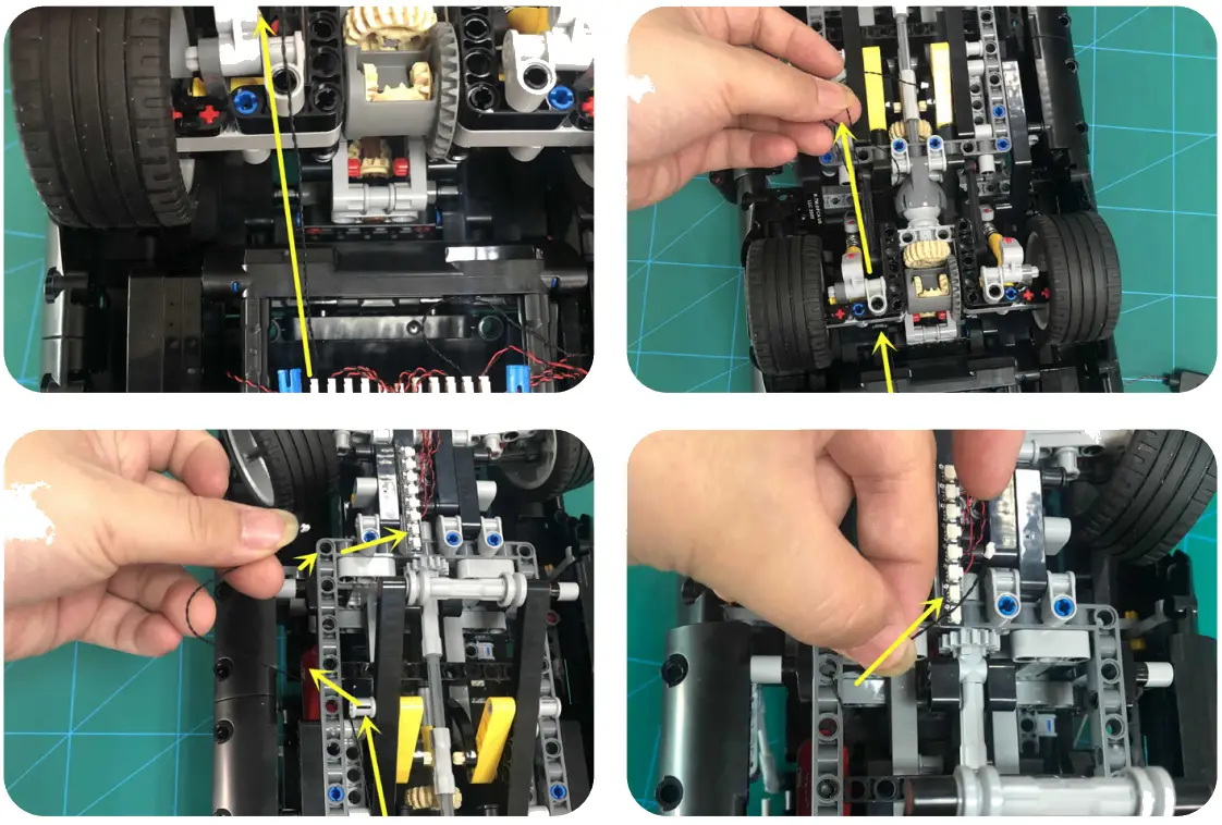 GAME OF BRICKS 42111 Light Kit for Fast and Furious Dom’s Dodge Charger - fig 15