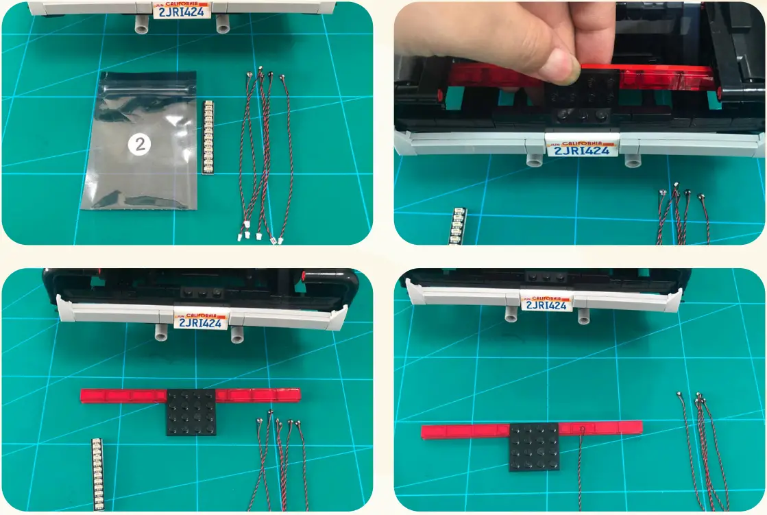 GAME OF BRICKS 42111 Light Kit for Fast and Furious Dom’s Dodge Charger - fig 8