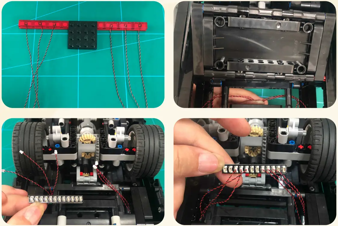 GAME OF BRICKS 42111 Light Kit for Fast and Furious Dom’s Dodge Charger - fig 9
