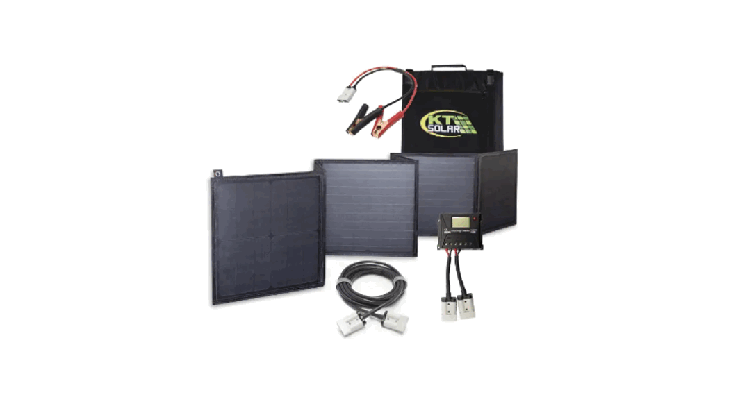 Kt Solar Kt70727 120w 12v Solar Mat With 10a 12v Solar Charge Controller User Manual