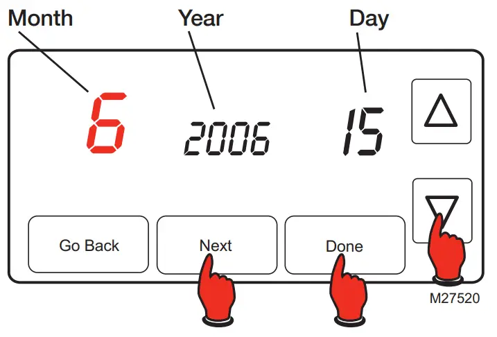 Honeywell RTH7600 Series Touchscreen Programmable Thermostat-fig10