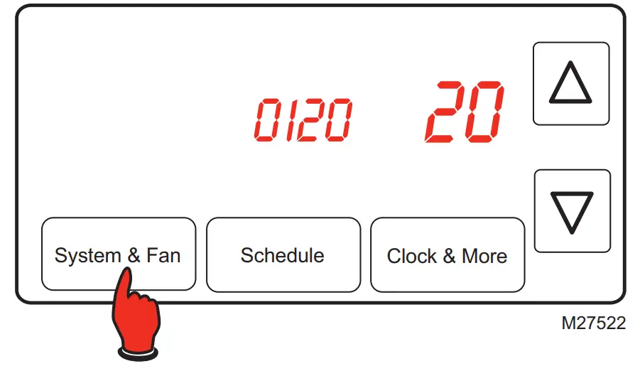 Honeywell RTH7600 Series Touchscreen Programmable Thermostat-fig12