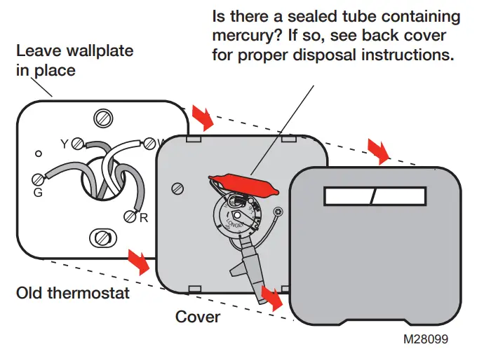Honeywell RTH7600 Series Touchscreen Programmable Thermostat-fig2