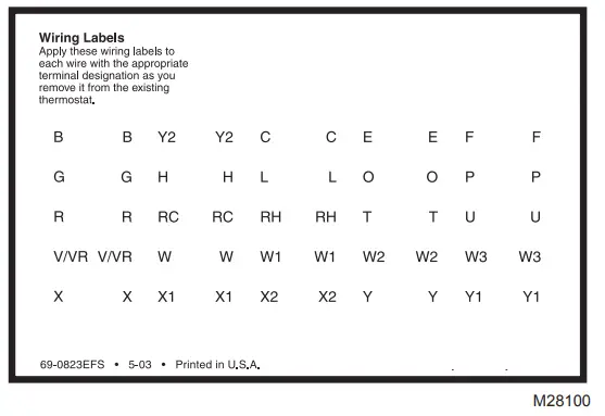 Honeywell RTH7600 Series Touchscreen Programmable Thermostat-fig3