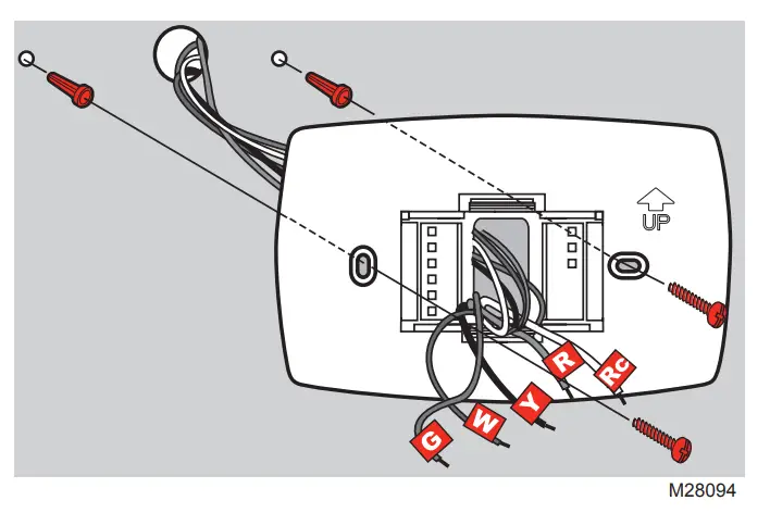 Honeywell RTH7600 Series Touchscreen Programmable Thermostat-fig6