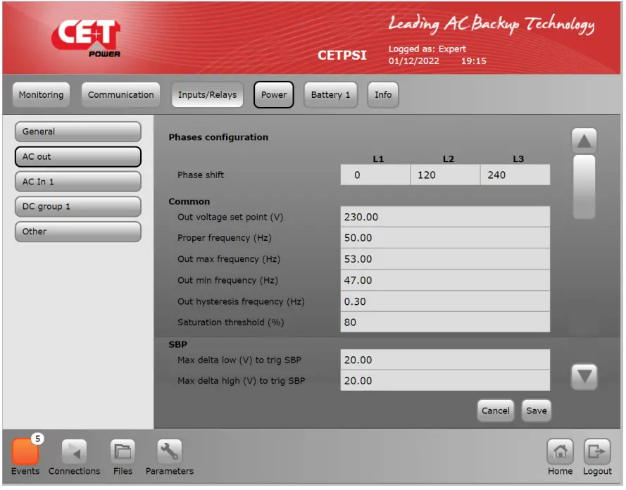CET Power FLEXA 200 Ups Systems - Features 35