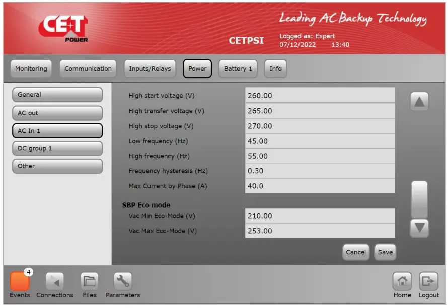 CET Power FLEXA 200 Ups Systems - Features 37