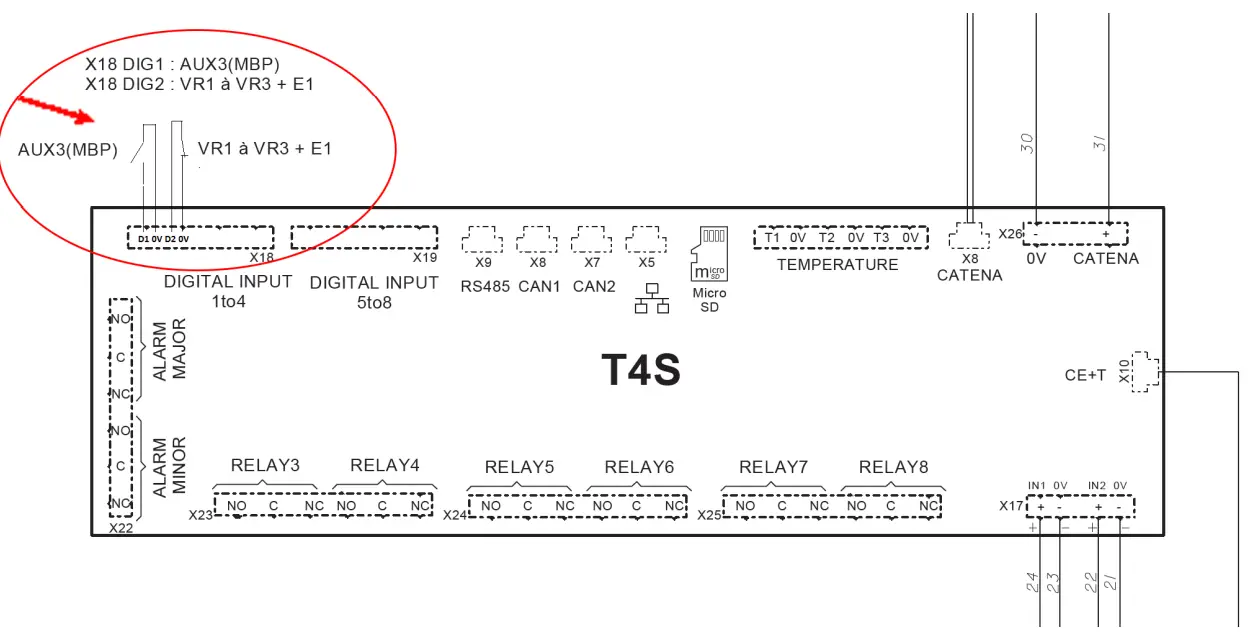 CET Power FLEXA 200 Ups Systems - MBP Wiring