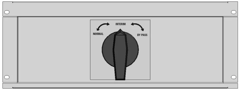 CET Power FLEXA 200 Ups Systems - Rotary Switch