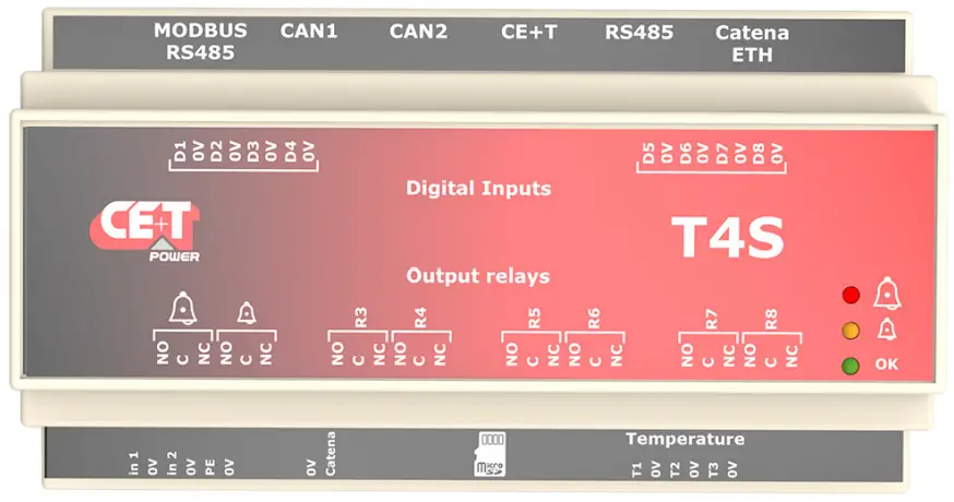 CET Power FLEXA 200 Ups Systems - Signalling