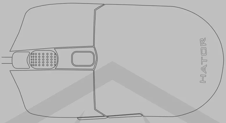 HATOR HTM-312 PULSAR Gaming Mouse - Appearance