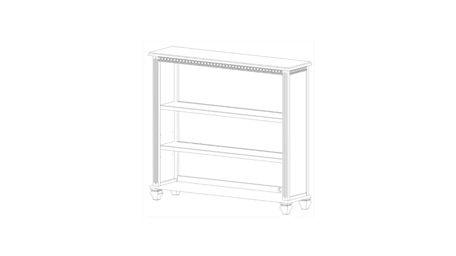 Evolur 864-am Madison Hutch Bookcase Instruction Manual