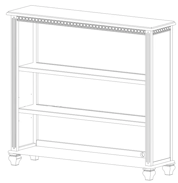 evolur-864-AM-Madison-Hutch-Bookcase-fig-1