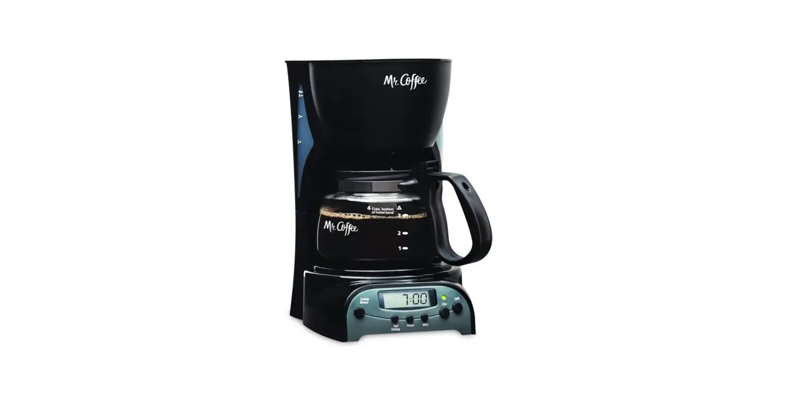 Mr. Coffee Drx5-rb 4-cup Programmable Coffee Maker User Manual