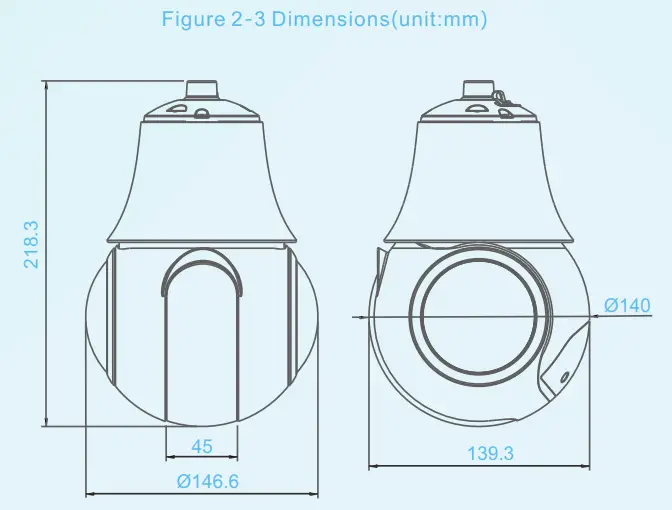 SUNELL SN-IPS59xxCDR Mini Network High Speed Dome - Setup 3
