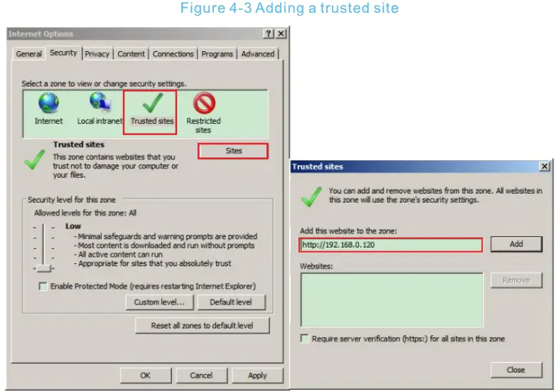 SUNELL SN-IPS59xxCDR Mini Network High Speed Dome - Setup 9