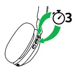 Jabra Elite 45h On Ear Wireless Headphone - How to reset