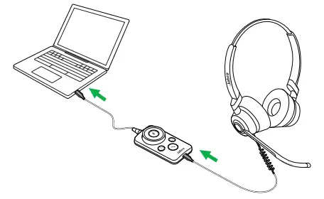 Connect to computer using Jabra Engage Link