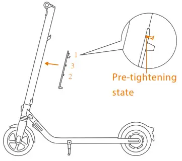 ninebot ES2 Kick Scooter External Battery - Installing 3