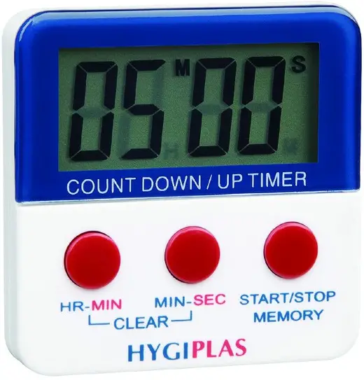 HYGIPLAS Countdown Timer -