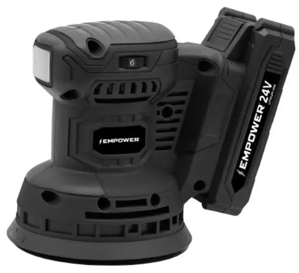 EMPOWER COS326 5 inch 24V Max Cordless Orbital Sander-