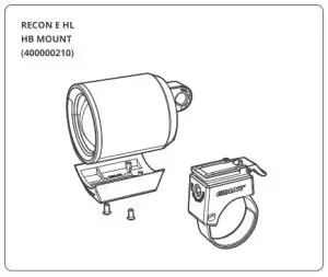 GIANT RECON E HL150 STVZO Light-Hb Mount