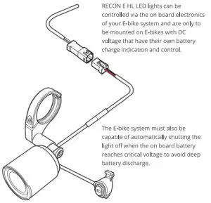 GIANT RECON E HL150 STVZO Light-Road law
