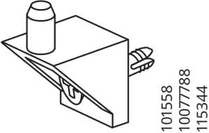 IKEA 102.576.41 KOMPLEMENT Glass Shelf tool