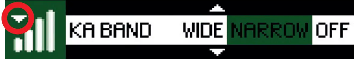 R EAR ANTENNA SETTINGS
