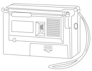Sytech SY-1667 AM FM Pocket Radio - band