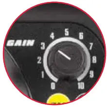 MarCum 3 Color Ice Sonar - Adjust the Gain