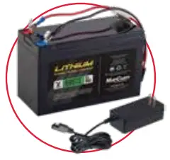 MarCum 3 Color Ice Sonar - Charging