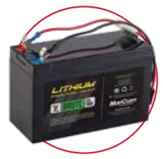 MarCum 3 Color Ice Sonar - LIFE PO4