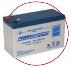 MarCum 3 Color Ice Sonar - Lead Acid