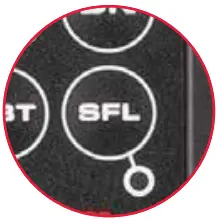 MarCum 3 Color Ice Sonar -SFL Button