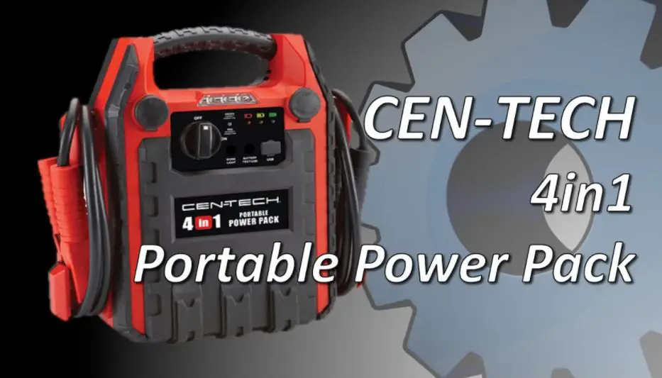 Cen-tech 56631 4-in-1 Portable Jump Pack Owner's Manual Cen-tech 56631 4-in-1 Portable Jump Pack Owner's Manual