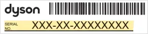 dyson HD04 - Bar Code