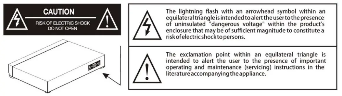 LENOXX BMV26 Bluetooth DVD Hi-Fi System - SAFETY INSTRUCTIONS