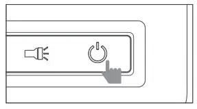 TESLONG NTS500B Inspection Camera - Power button
