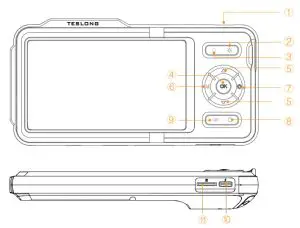 TESLONG NTS500B Inspection Camera - funtions