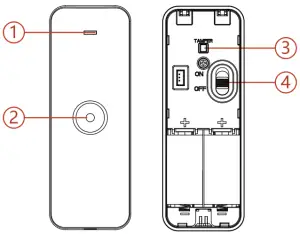 HIKVISION DS PDBG8 EG2 WA Wireless Glass Break Detector - overview